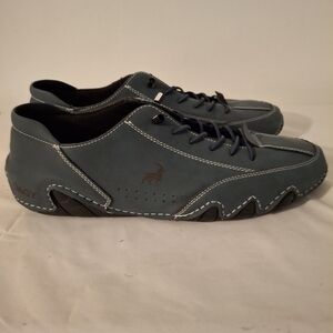 Dagy Men's Blue And Black Slip On Athletic Shoes